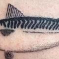 tatuaje Pescado por Saved Tattoo
