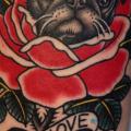 Flower tattoo by Saved Tattoo