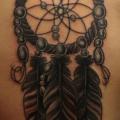 Back Dreamcatcher tattoo by S13 Tattoo
