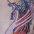 Fantasy Back Phoenix tattoo by Graven Image