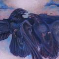 Realistic Crow Breast tattoo by Graven Image