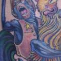 tatuaggio Fantasy Scimmia Gallo di Graven Image