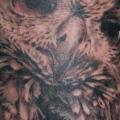 Arm Realistic Owl tattoo by Tattoos by Mini