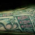 Arm Fantasy Gun tattoo by Ramas Tattoo