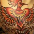 Schulter Fantasie Phoenix tattoo von Ramas Tattoo