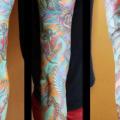 New School Sleeve tattoo by Ramas Tattoo