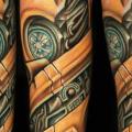 Arm Biomechanisch tattoo von Tattoo by Roman