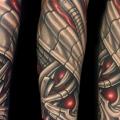 Arm Biomechanisch Hand tattoo von Tattoo by Roman