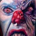 Fantasy Clown tattoo by Tattoo by Roman