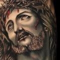Arm Jesus Religious tattoo by Tattoo by Roman