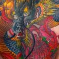 Japanese Back Dragon tattoo by Henrik Tattoo