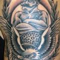 Shoulder Old School Eagle tattoo by The Sailors Grave