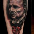 Arm Portrait Realistic tattoo by Benjamin Laukis