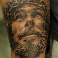 tatuaggio Braccio Gesù Religiosi di Radical Ink