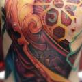 Fantasie Brust Bauch tattoo von Triple Six Studios