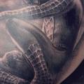 Fantasy Spiderman tattoo by Triple Six Studios