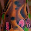 Fantasy Foot Mouse tattoo by Triple Six Studios