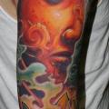 Arm Japanese tattoo by Fatink Tattoo