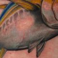 Realistic Fish tattoo by Power Tattoo Company