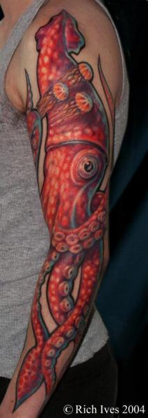 Octopus Sleeve Tattoo by Steel City Tattoo