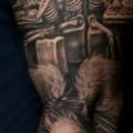 Skeleton Sleeve tattoo by Steel City Tattoo