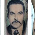 tatuaje Brazo Retrato Realista por Darwin Enriquez