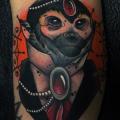 Arm Fantasy Monkey tattoo by Mike Stocklings