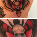 Arm New School Motte tattoo von Mike Stocklings