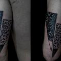 Arm Dotwork tattoo by The Lace Makers Sweat Shop