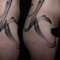 Side Line tattoo by The Lace Makers Sweat Shop