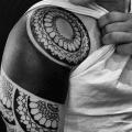 Shoulder Tribal tattoo by 2 Spirit Tattoo