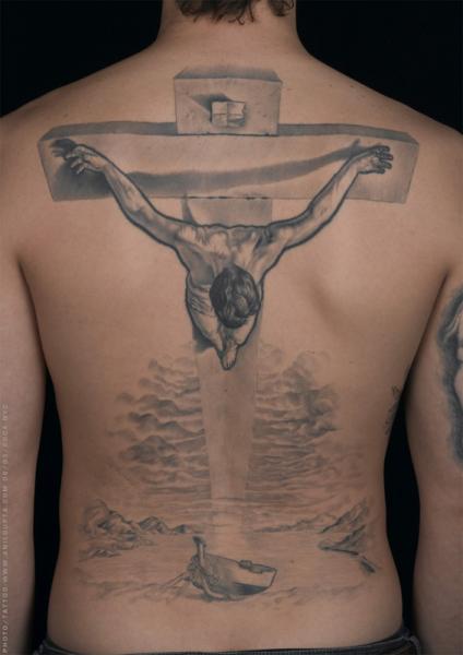 Tatuaggio Schiena Religiosi di Anil Gupta