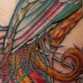 Fantasy Side Phoenix tattoo by Anil Gupta