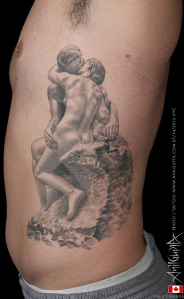 Tatuaggio Realistici Fianco di Anil Gupta