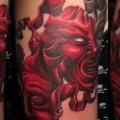 tatuaggio Spalla Maschera di Tim Kerr