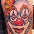 Arm Clown tattoo by Pioneer Tattoo