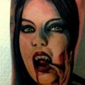 tatuaggio Braccio Fantasy Vampiro di Alans Tattoo Studio