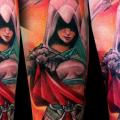 Arm Fantasie Krieger tattoo von Alans Tattoo Studio