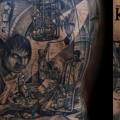 Fantasie Rücken tattoo von Kri8or