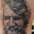 Portrait Realistic Side tattoo by Elvin Tattoo
