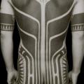 Seite Rücken Tribal Po tattoo von Apocaript