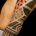 Tribal Sleeve tattoo by Apocaript