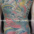 tatuaggio Giapponesi Schiena Draghi di Hori Hiro