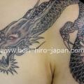 Shoulder Japanese Dragon tattoo by Hori Hiro