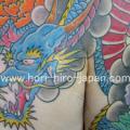 Schulter Japanische Drachen tattoo von Hori Hiro