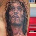 tatuaje Hombro Religioso por Artrock