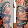 Schulter Realistische Tattoo Maschine tattoo von Artrock