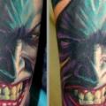 Arm Fantasy Joker tattoo by Dark Art Tattoo