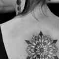 Back Dotwork tattoo by Dillon Forte
