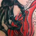 tatuaggio Scheletro di Chad Koeplinger